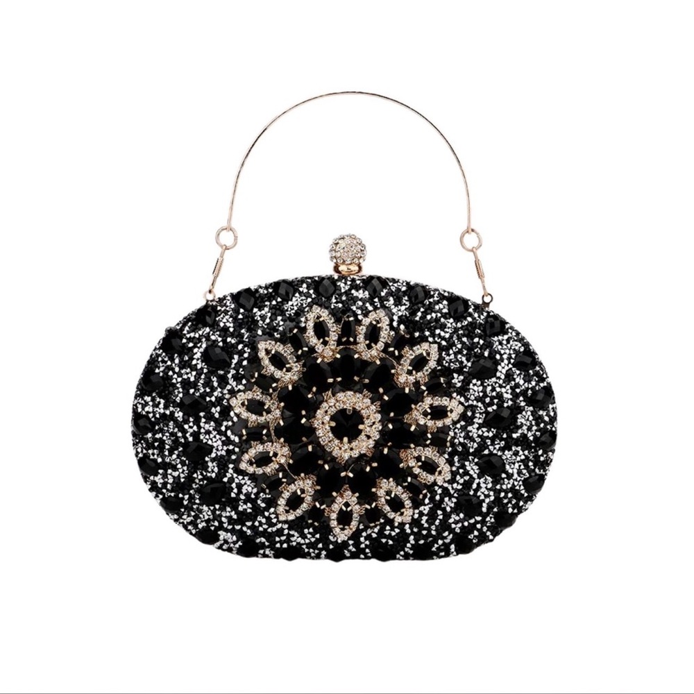 Black and Silver Clutch